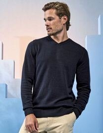 Asquith & Fox AQ042 – Men´s Cotton Blend V Neck Sweater