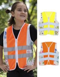 Children´s Safety Vest Action Dinosaurs CO² Neutral