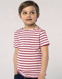 Kids´ Round Neck Striped T-Shirt Miles